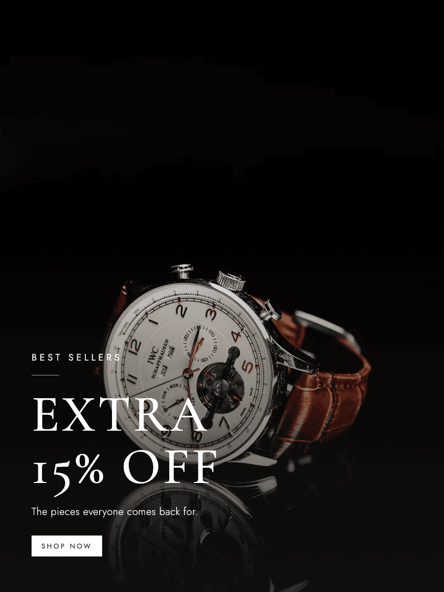 Best Sellers — extra 15% off